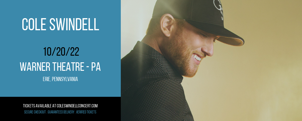 Cole Swindell at Cole Swindell Concerts