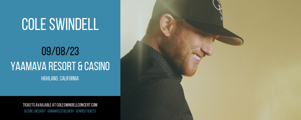 Cole Swindell at Cole Swindell Concerts