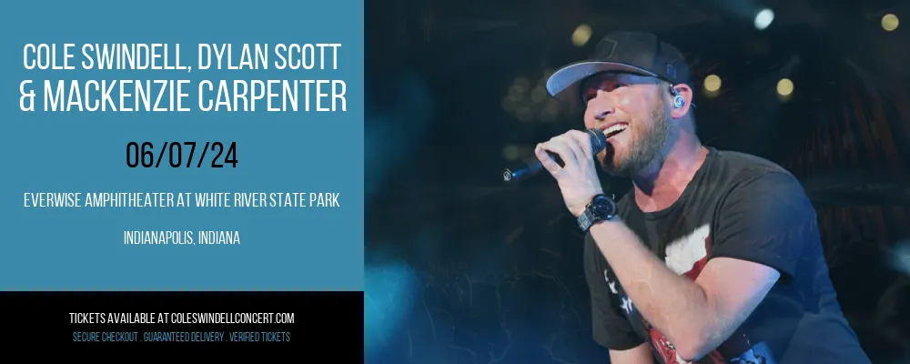 Cole Swindell at Everwise Amphitheater at White River State Park