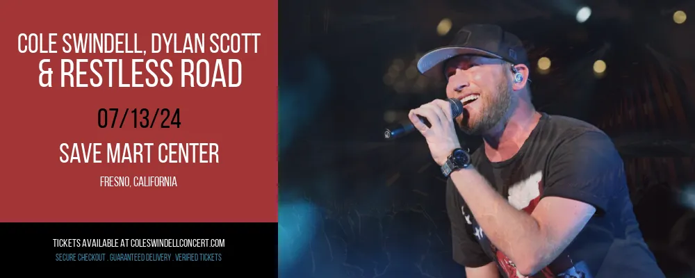 Cole Swindell at Save Mart Center