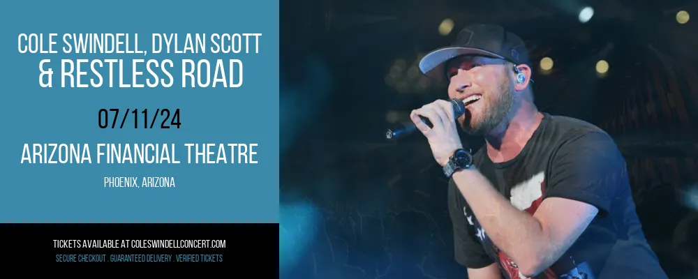 Cole Swindell at Arizona Financial Theatre